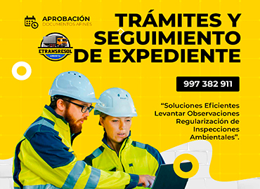 Trámites y Seguimiento de Expediente MINAM